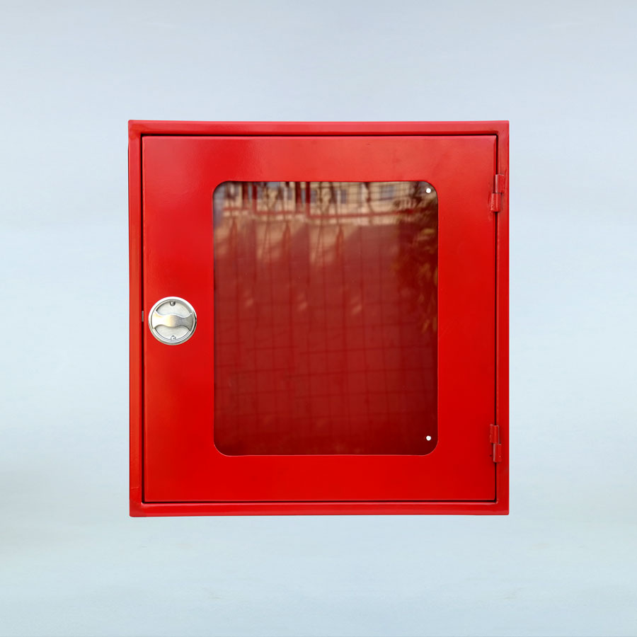 1 "Fire Cabinet with Glass Cover