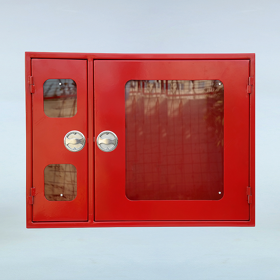 1" YSC Partitioned Glass Cover Fire Cabinet