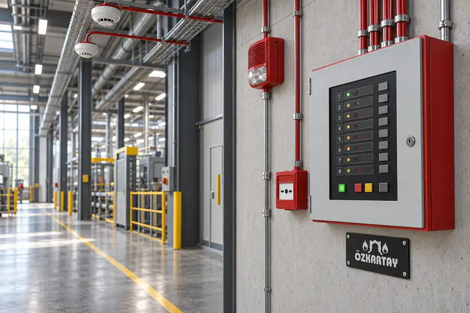 Fire detection and alarm systems — detail view 2