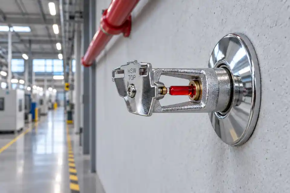 Islak borulu sprinkler sistemi — detay görünümü 3